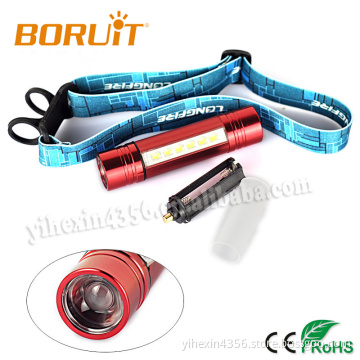 BORUIT RJ-0417 Multifunction Outdoor Camping LED Flashlight